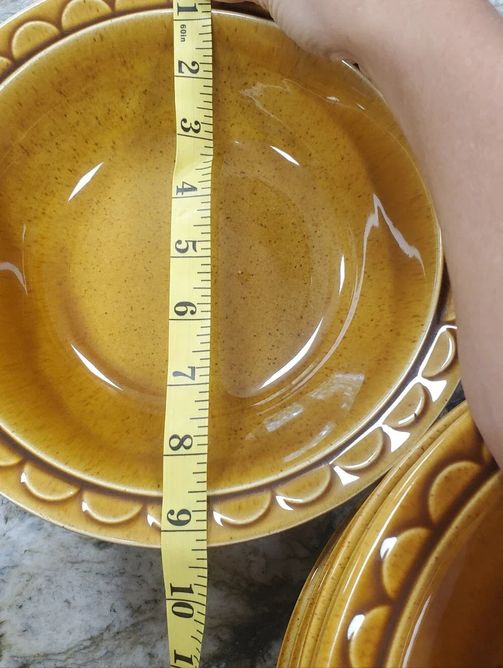 Homer Laughlin Golden Harvest Serving Bowl